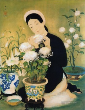 Asian Painting - Chrysanthemum Asian